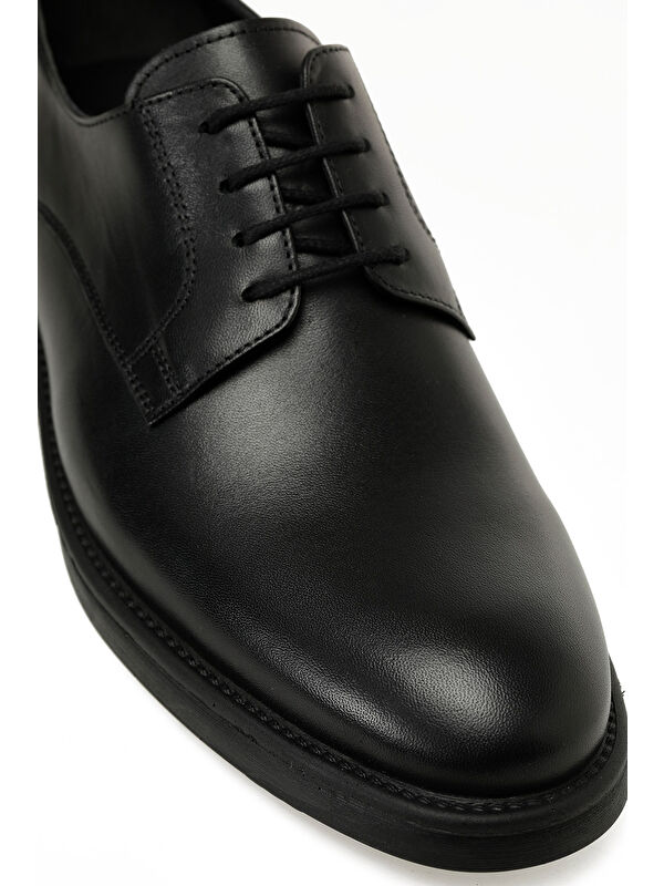 DEVREK 5PR Siyah Erkek Klasik Ayakkabı - Görsel 8