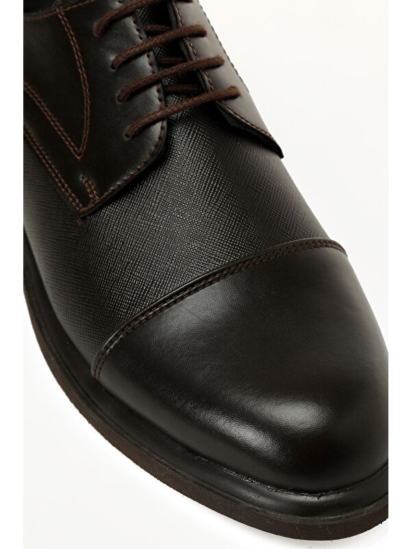 HAS PRO 5PR Kahverengi Erkek Klasik Ayakkabı - Görsel 8