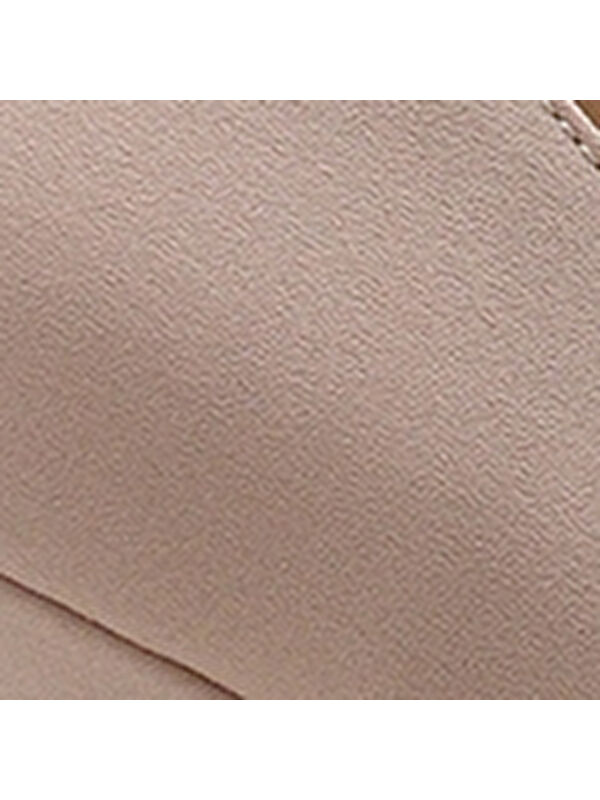 Capone Outfitters Bej Capone Outfitters Karyl Yüksek Topuklu Taşlı Tokalı Saten Stiletto