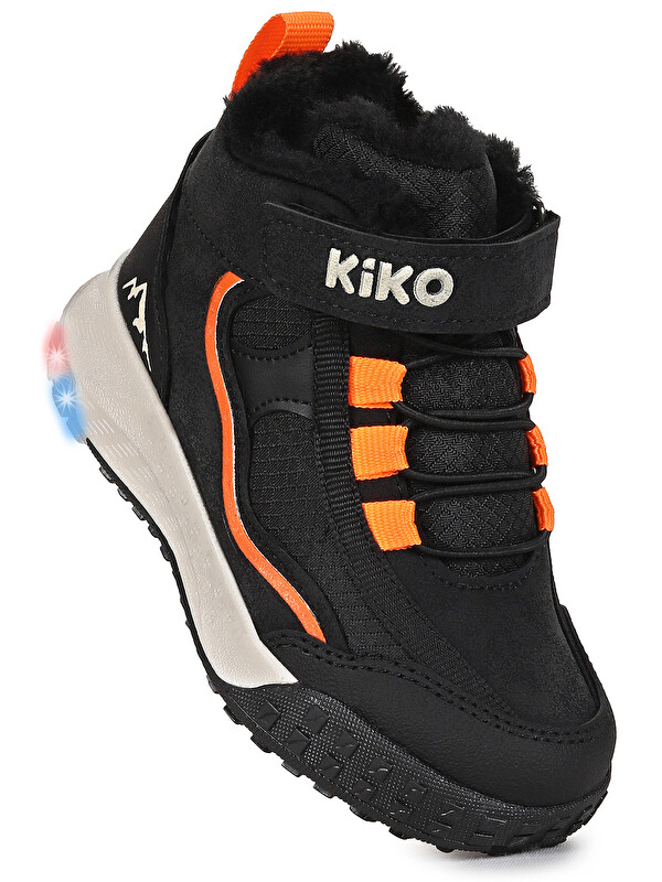 Kiko Kids Rope Işıklı Cırtlı Erkek Çocuk Spor Bot Ayakkabı