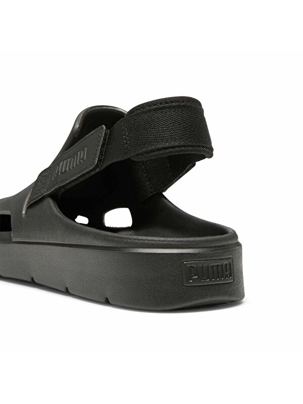 SHIBUI Mule Erkek Siyah Melanj Sandalet - Görsel 4