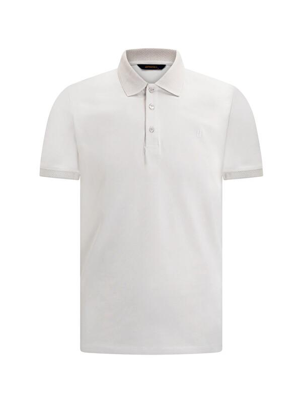 Hatemoğlu Taş Regular Fit Polo Yaka Pamuklu Tişört