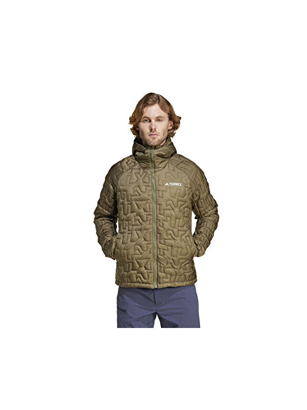 Adidas Xpr Lf Ho Jkt Erkek Outdoor Montu IT3244 Yeşil