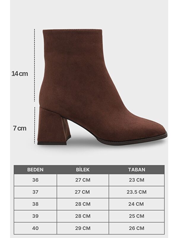 Celine Kadın Kahverengi Bot - Görsel 8