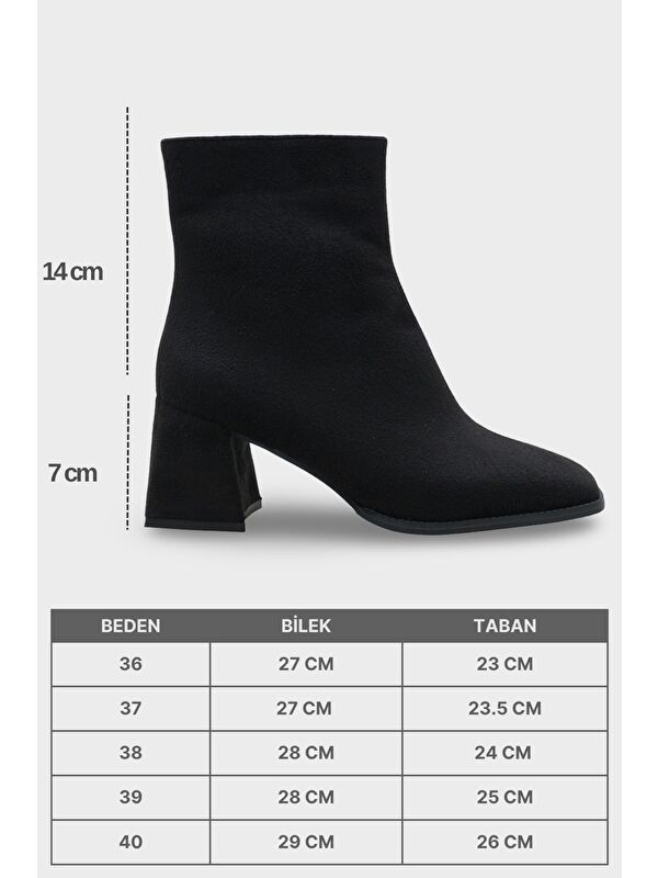 Celine Kadın Siyah Bot - Görsel 8