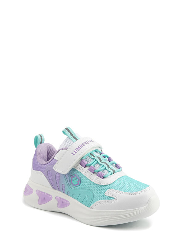 BERRY 5PR Beyaz Kız Çocuk Spor Ayakkabı - Görsel 3