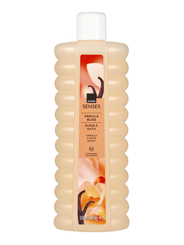 AVON Senses Vanilla Bliss Vanilya ve Hurma Kokulu Banyo Köpüğü 500 Ml.