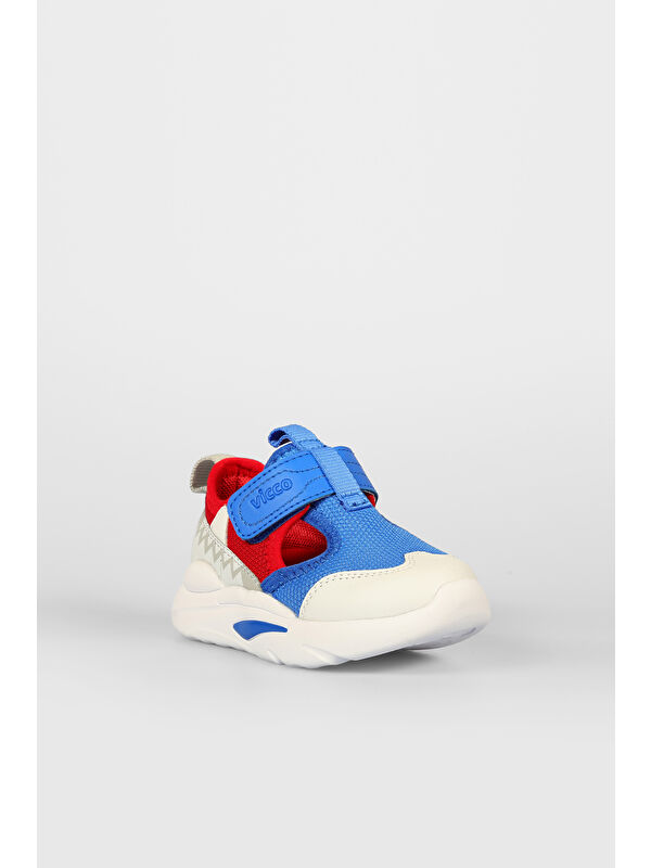 Canga Basic Erkek Bebek Saks Mavi Spor Ayakkabı - Görsel 4