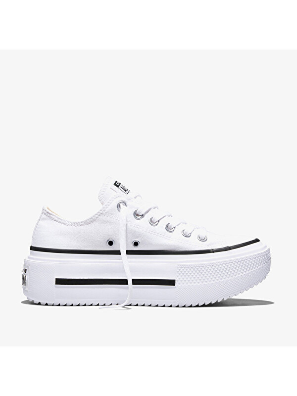 Converse Chuck Taylor All Star Lift Double Stack Pl Kadın Beyaz Sneaker