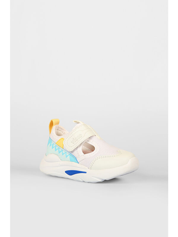 Canga Basic Erkek Bebek Beyaz Spor Ayakkabı - Görsel 4