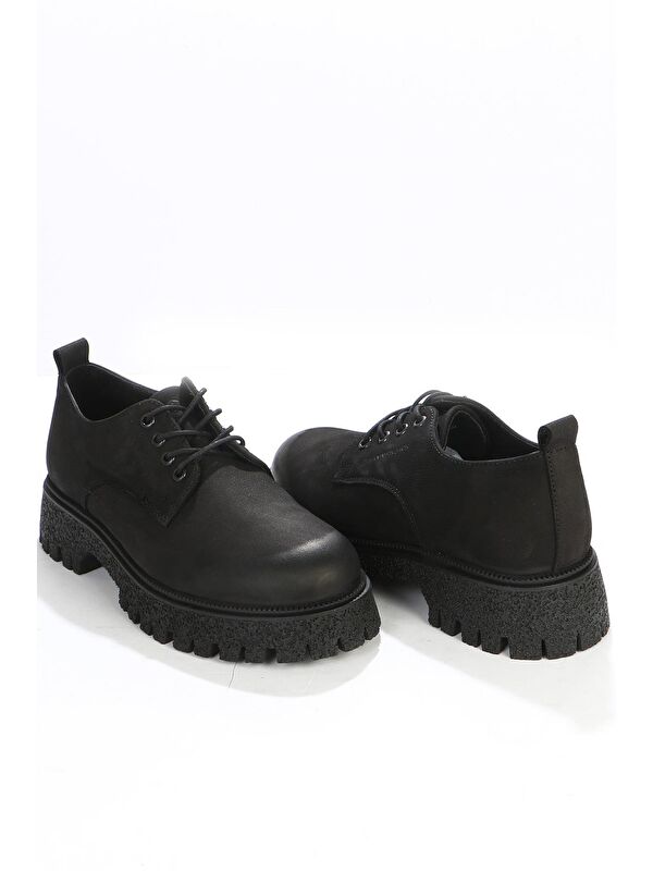 Puno Siyah Kadın Ayakkabı - Görsel 4