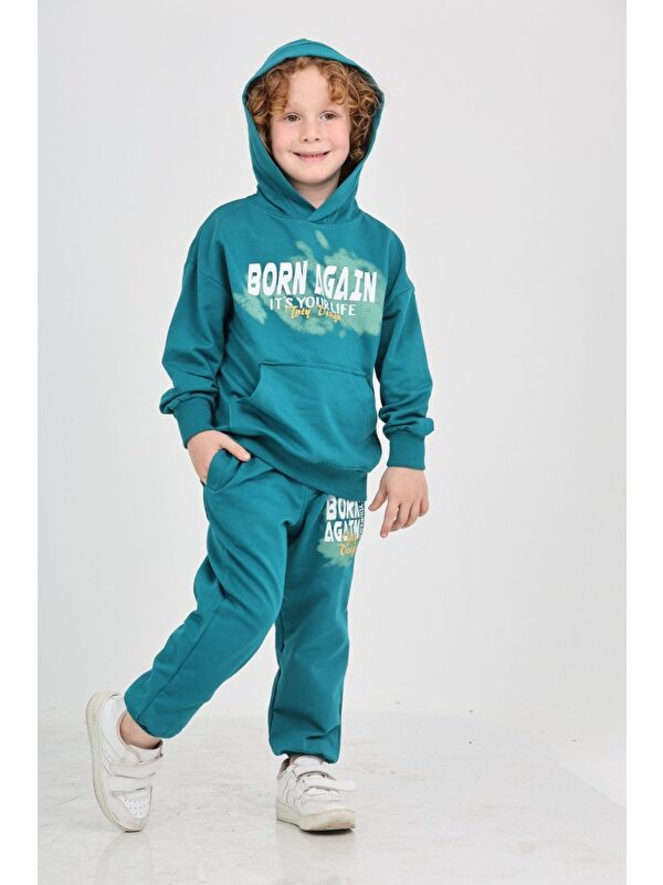 Toontoykids Erkek Çocuk Born Agaın Baskılı Eşofman Takım