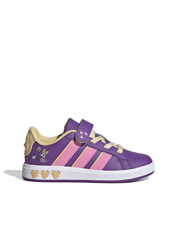 Adidas Minnie Mouse Grand Court Çocuk Mor Sneaker