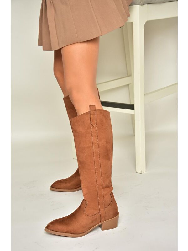 T4801428 Taba Kadın Çizme - Görsel 3