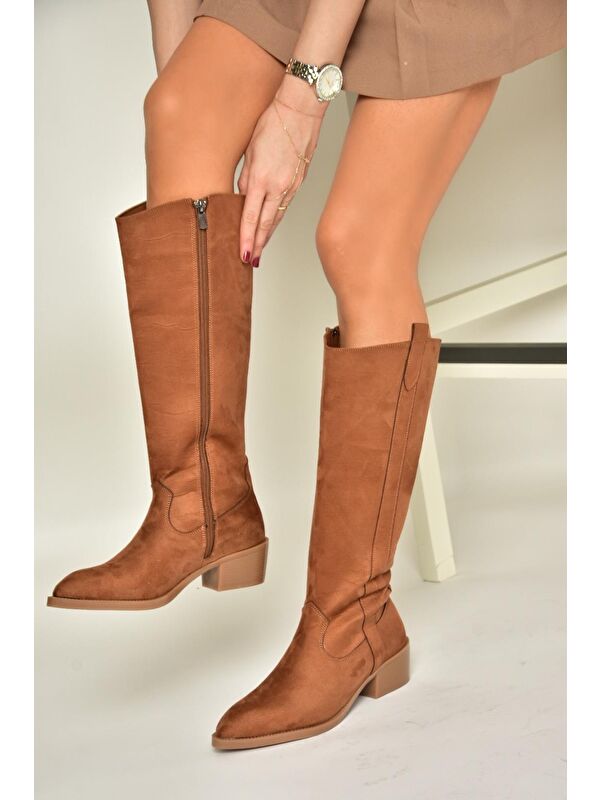 T4801428 Taba Kadın Çizme - Görsel 5