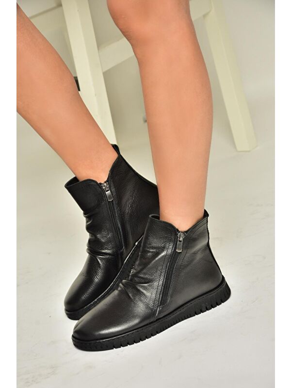 T5553663 Siyah Kadın Bot - Görsel 5