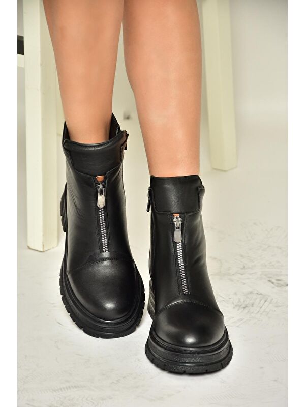 T5551022 Siyah Kadın Bot - Görsel 4