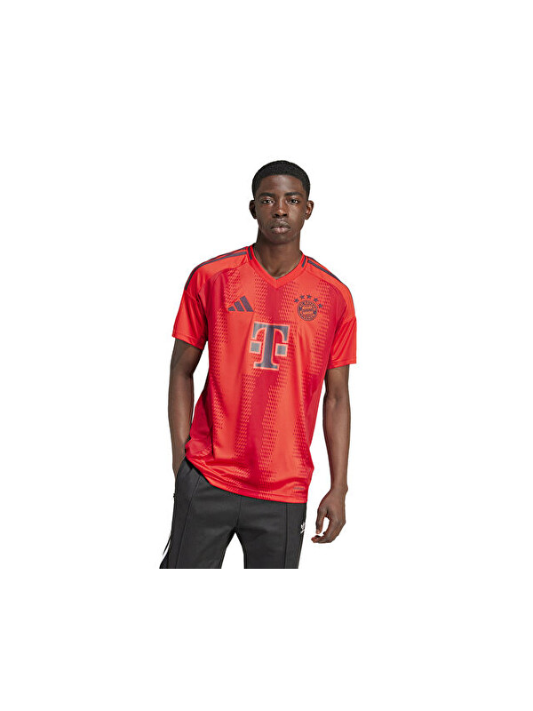 Adidas Fcb H Jsy Erkek Futbol Forması IT8511 Kırmızı