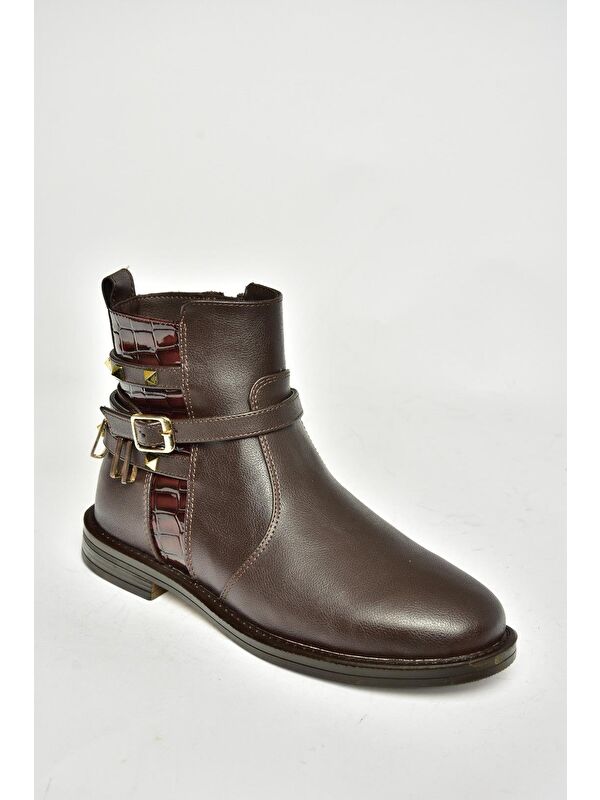 T3121247 Kahverengi Kadın Bot - Görsel 9