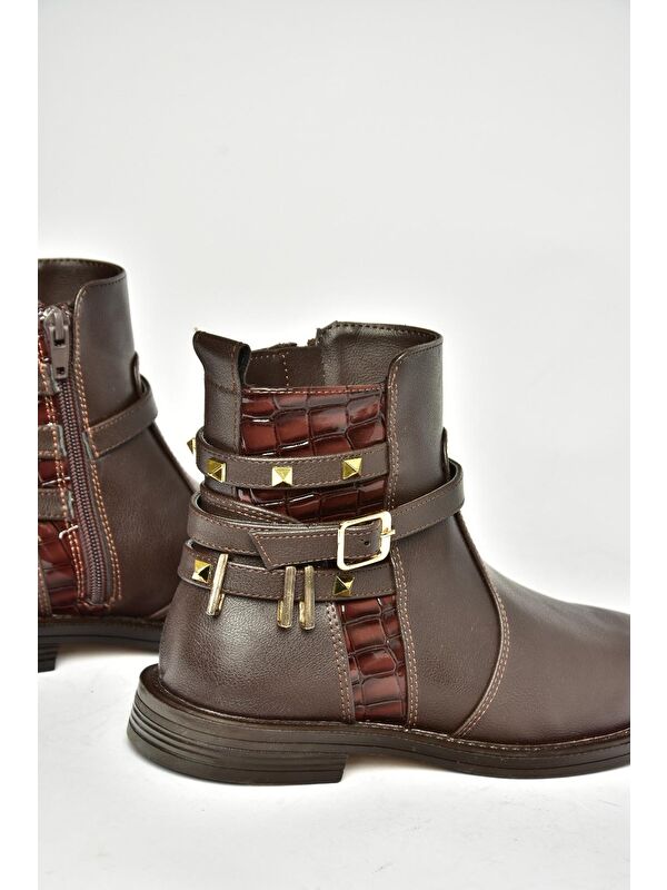 T3121247 Kahverengi Kadın Bot - Görsel 10