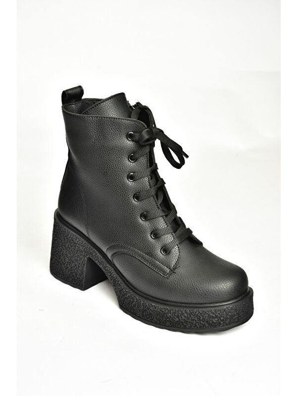 T9965330 Siyah Kadın Bot - Görsel 8