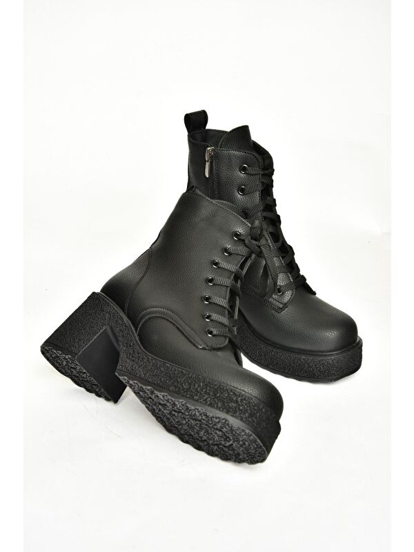 T9965330 Siyah Kadın Bot - Görsel 9