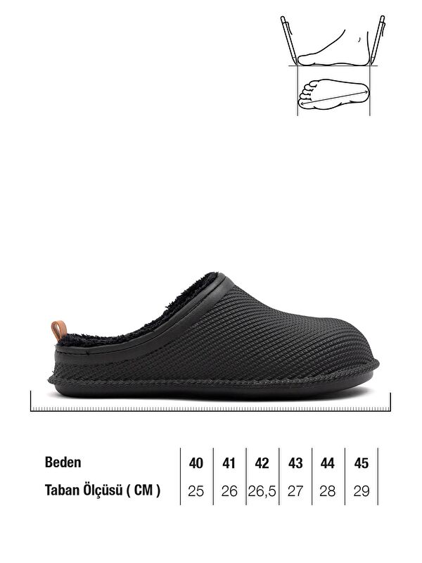 Kışlık Islak Zemin Erkek Terlik - Görsel 3