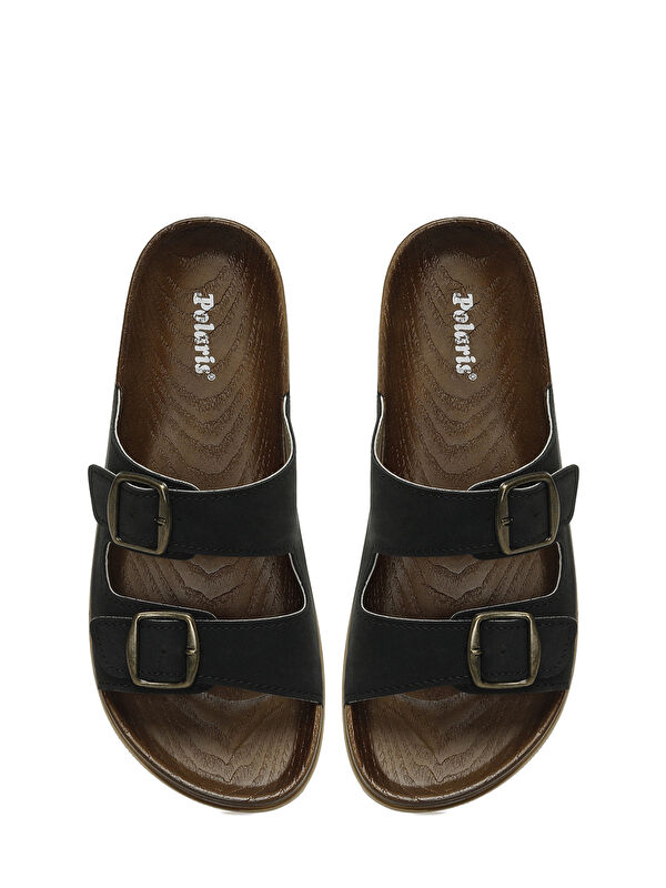 405205.Z5FX Siyah Kadın Ev Terliği - Görsel 5