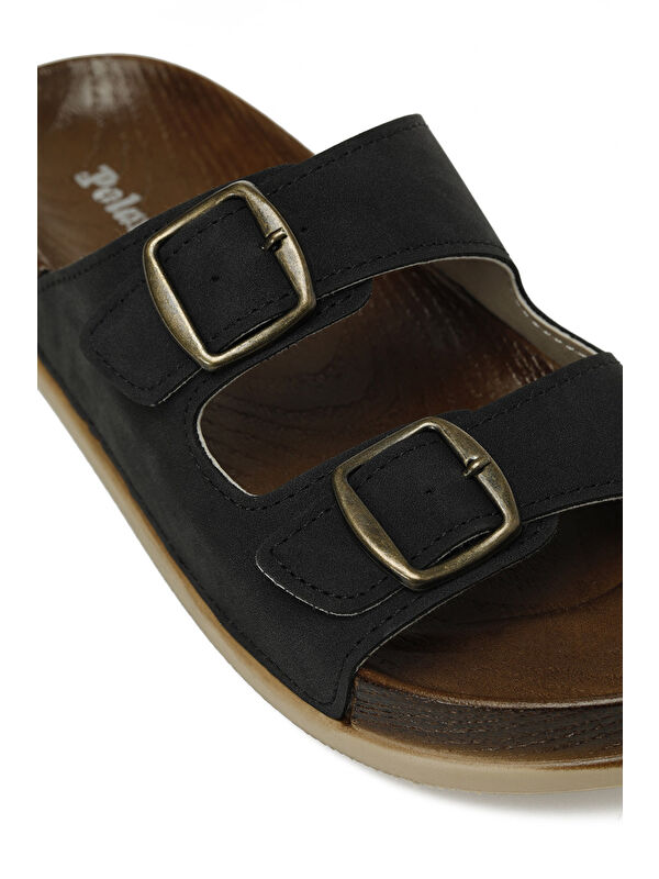 405205.Z5FX Siyah Kadın Ev Terliği - Görsel 8