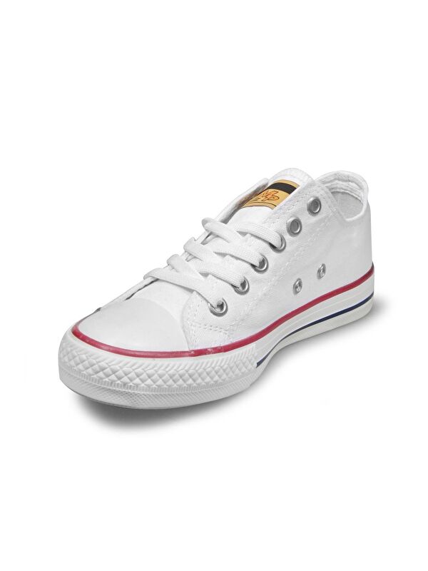 ClearMotion Canvas Pro Bağcıklı BEYAZ Sneaker - Görsel 3