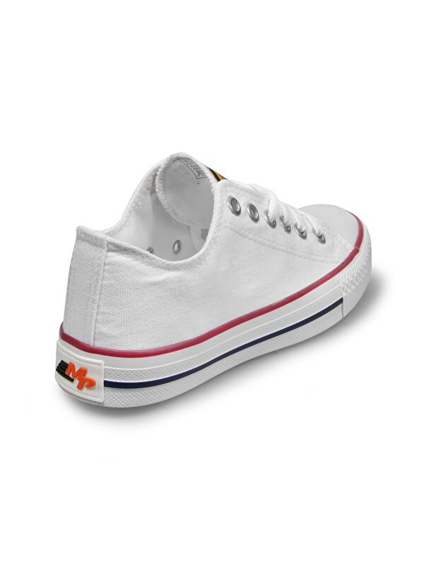 ClearMotion Canvas Pro Bağcıklı BEYAZ Sneaker - Görsel 4