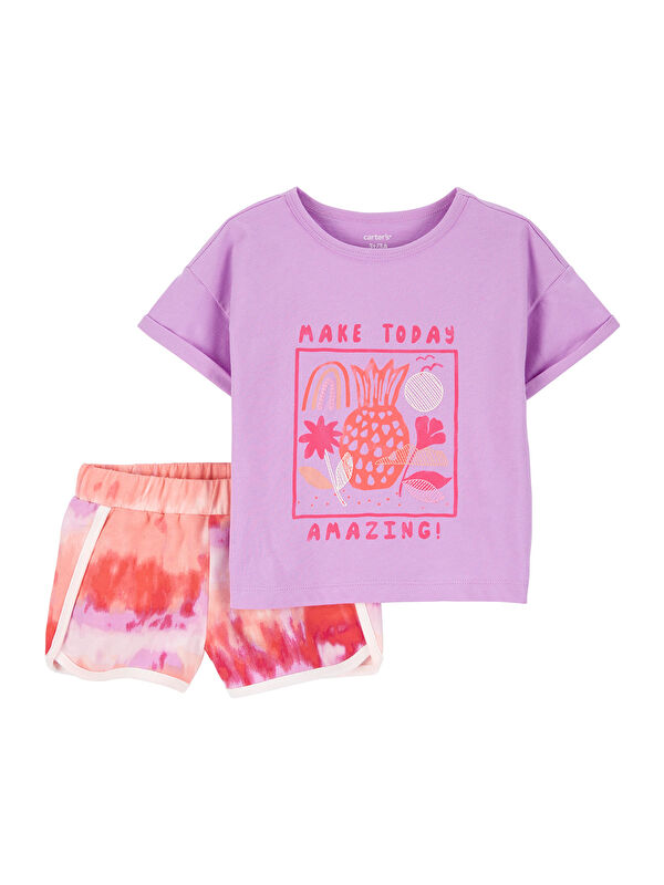 Carter's Kız Bebek Şortlu Set