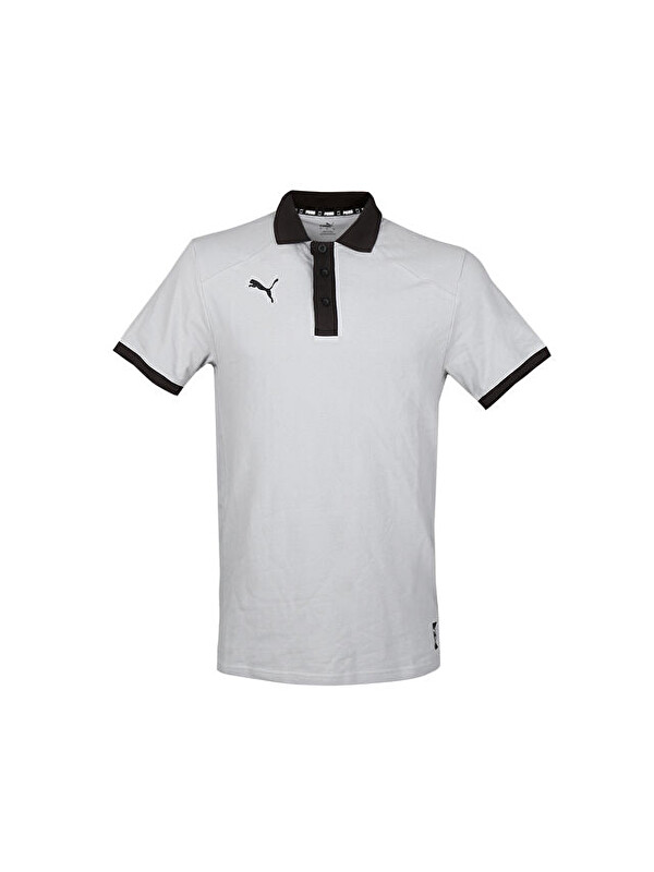 Puma Turkey Polo Türkiye Basketbol Polo Yaka Antrenman Tişörtü 60660403 Gri