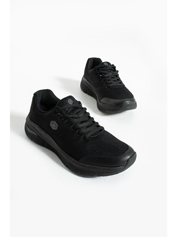 Siyah Kadın Spor Ayakkabı - Görsel 3