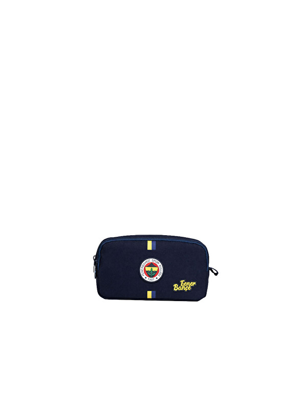 Fenerbahçe Emprime Baskı Detaylı Kanvas Kalem Çantası 26792