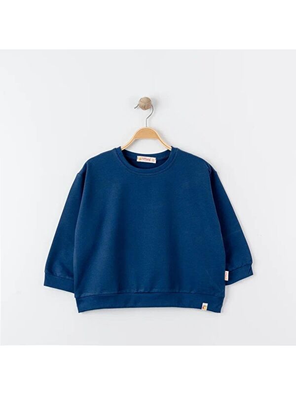 Tiffany Unisex %100 Pamuk Oversize Sweatshirt