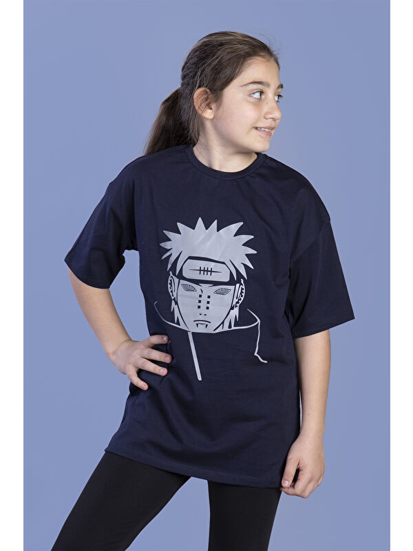 Toontoykids Unisex Çocuk Reflektör Baskılı Tişört