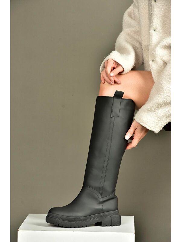 Fox Shoes Siyah Fox Shoes Çizme Kadın V973555509