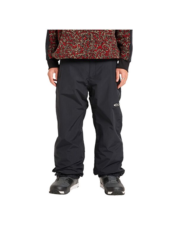 Quiksilver High In The Hood Unisex Siyah Snowboard Ceketi Kayak Montu