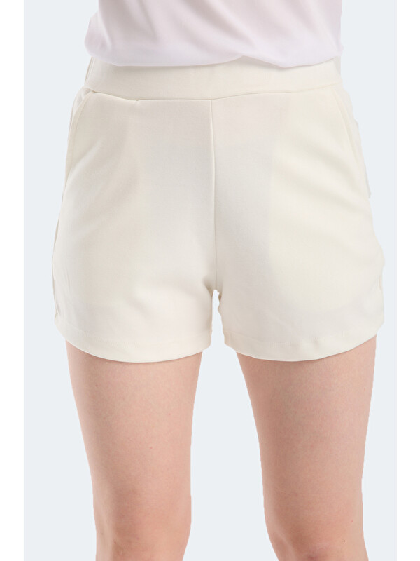 SLAZENGER ANGELIC IN Kadın  Ekru Şort