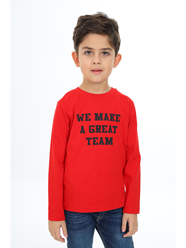 Toontoykids Erkek Çocuk Baskılı Tişört