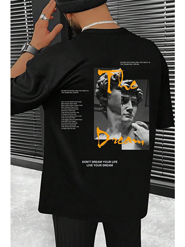uyguntarz Unisex The Dream Baskılı Tasarım Erkek Tişört