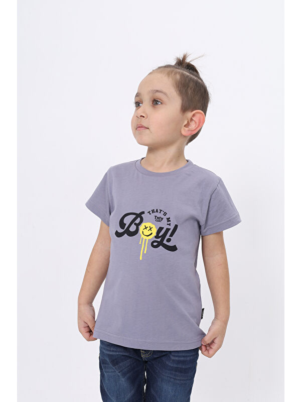 Toontoykids Erkek Çocuk Baskılı Tişört