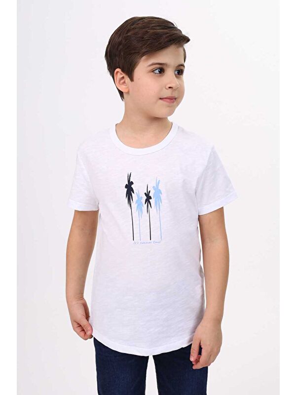 Toontoykids Erkek Çocuk Baskılı Tişört