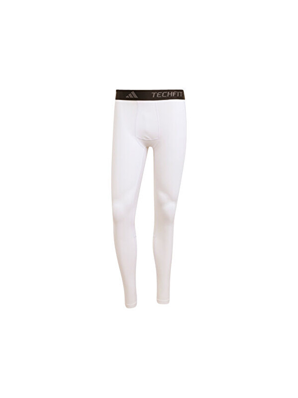 Adidas Tf Base Tight Erkek Antrenman Taytı JX2569 Beyaz