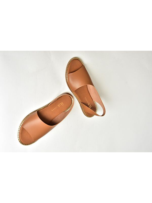 Fox Shoes Kahverengi Fox Shoes Sandalet Kadın U8768606
