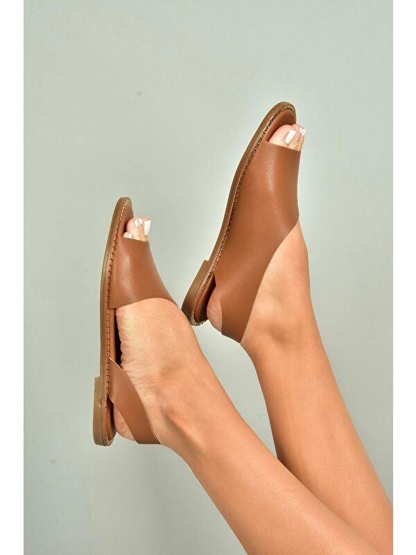 Fox Shoes Kahverengi Fox Shoes Sandalet Kadın U8768606