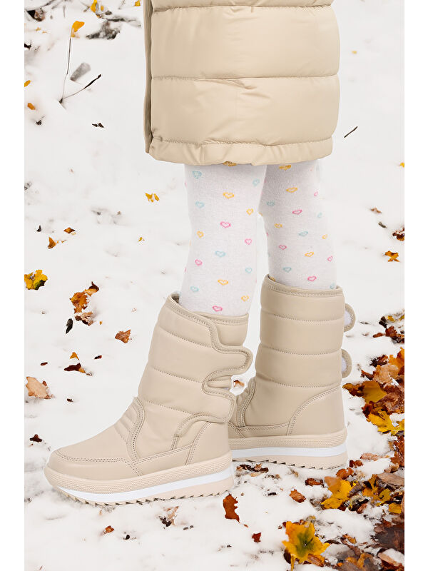 Riko Cırtlı Termo Taban Kız Çocuk Kar Botu - Görsel 3