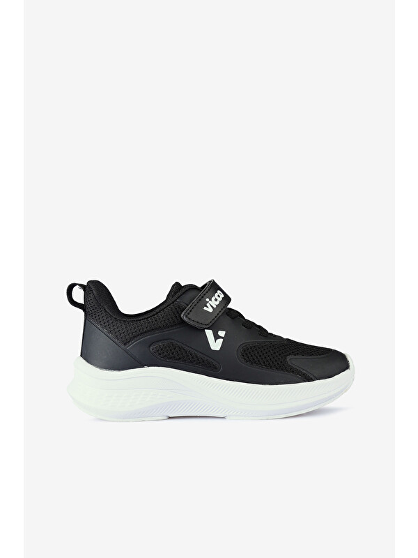 Vicco Karon Hafif Unisex Çocuk Siyah Spor Ayakkabı