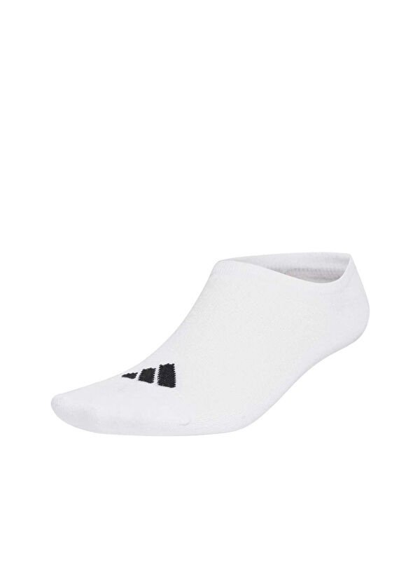 Adidas No Show 3' lü Beyaz Çorap